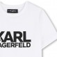 Tricou copii Karl Lagerfeld pentru baiat cu aplicatie inscriptie